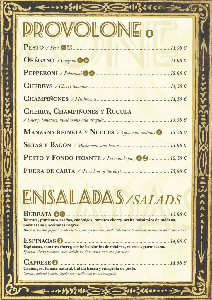 Piccola Menu Vigo 2025 Pagina 2