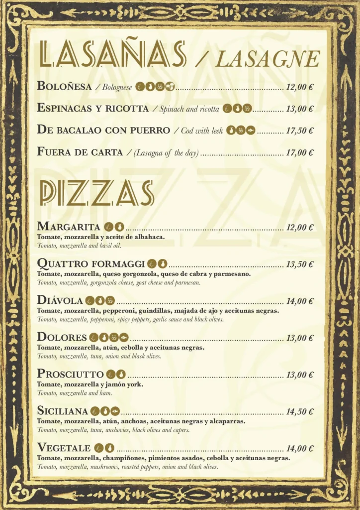 Piccola Menu Vigo 2025 Pagina 3